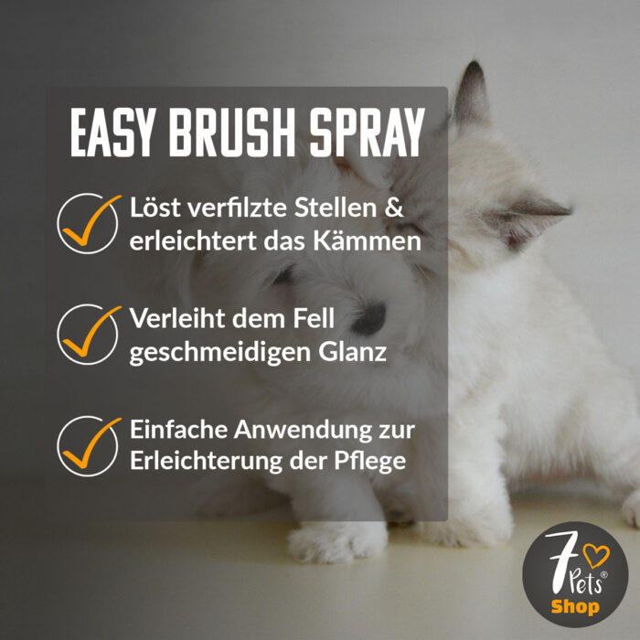 Easy Brush Fellspray Produktvorteile
