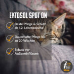 Ektosol Spot on Pflege für Katzen Produktvorteile