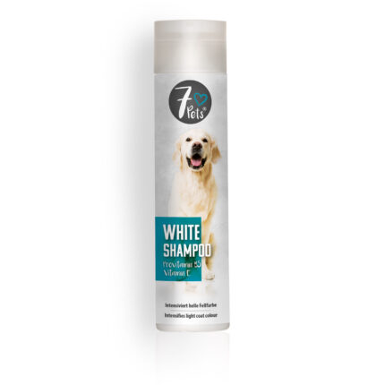 Hundeshampoohelles Fell – WHITE SHAMPOO von 7Pets