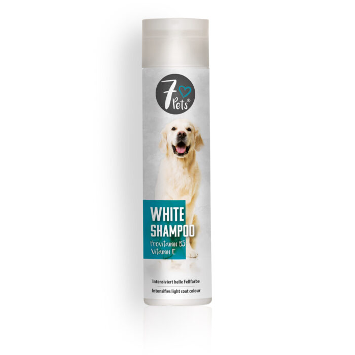 Hundeshampoohelles Fell – WHITE SHAMPOO von 7Pets