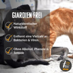 Produktvorteile Giardien Spray