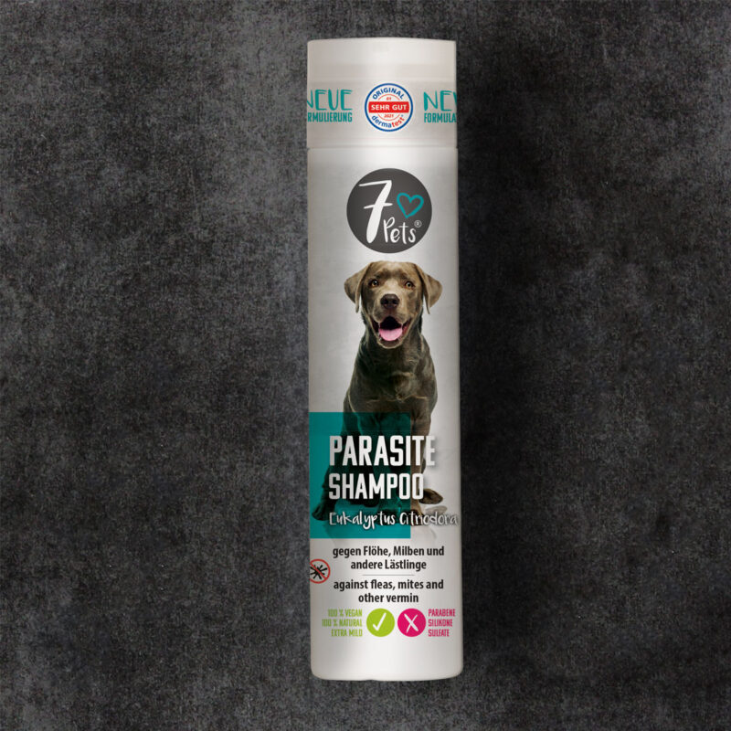 Hundeshampoo gegen Parasiten